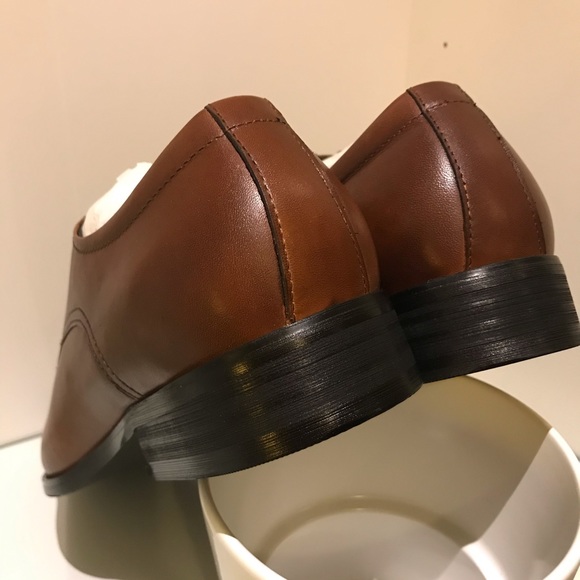 Steve Madden Jonah Cognac Leather Oxford (Men’s) - Picture 6 of 8